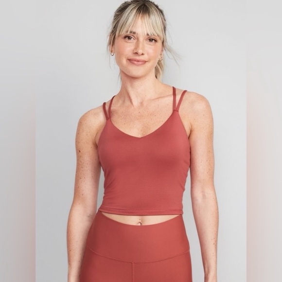 4 old navy bra longline cloud active tops ruffle tank small NWT power press - Picture 14 of 14